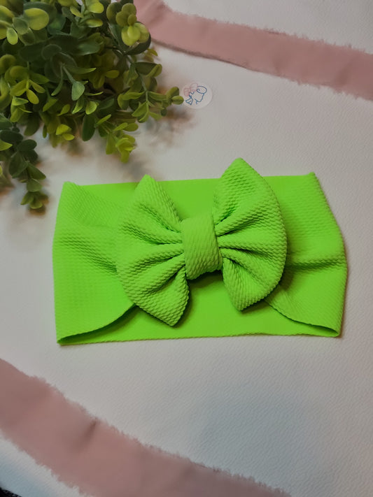 Neon Green- Bow