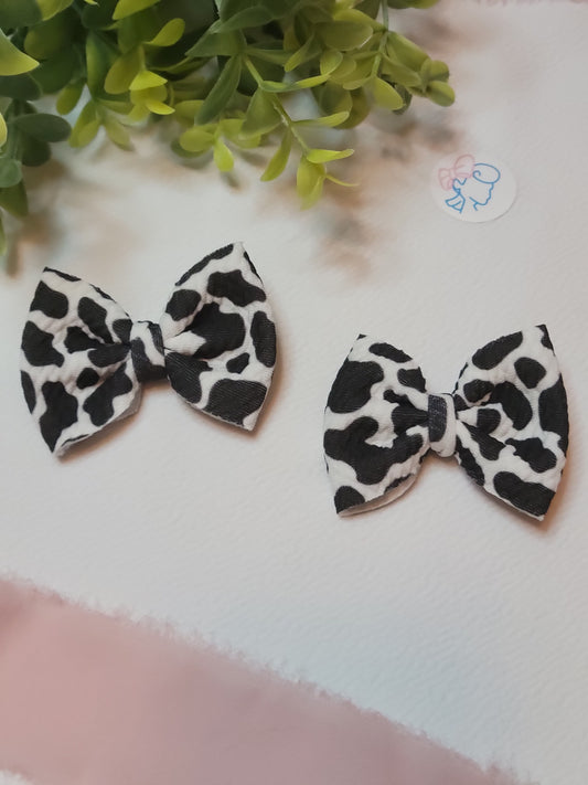 Cow-Piggie Bows